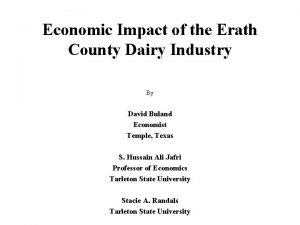 Erath county dairy sales
