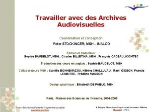 Travailler avec des cons