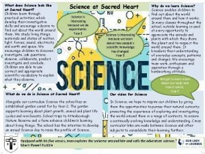 What does science look like