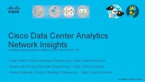 Cisco matrix analytics