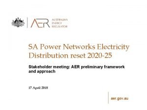 Sa power network