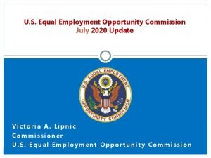 U S Equal Employment Opportunity Commission July 2020