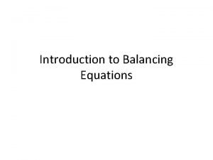 Example of law of conservation of mass