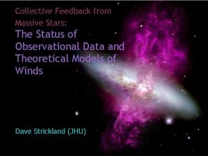 Collective Feedback from Massive Stars The Status of