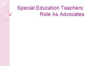 No child left behind act special education No child left behind act special education