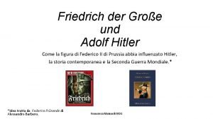 Friedrich der große hitler