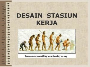 Contoh stasiun kerja