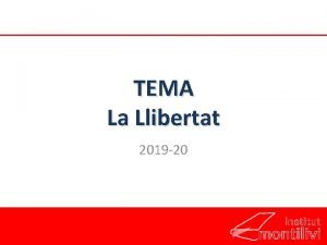 Llibertat interna i externa Llibertat interna i externa