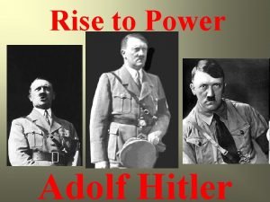 Birth of hitler