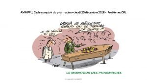 AMMPPU Cycle comptoir du pharmacien Jeudi 20 dcembre