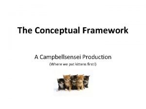 Conceptual framework art