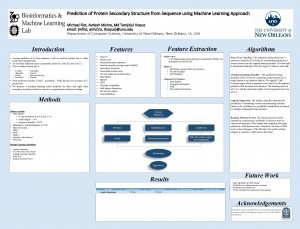 Prediction of Protein Secondary Structure from Sequence using