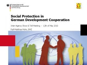 Social Protection in German Development Cooperation InterAgency Show