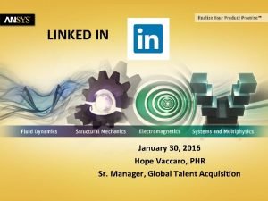 LINKED IN January 30 2016 Hope Vaccaro PHR