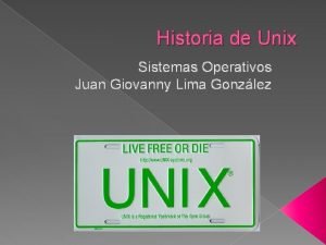 Unix historia