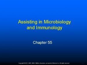 Assisting in microbiology and immunology