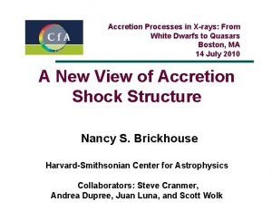 Accretion Processes in Xrays From White Dwarfs to