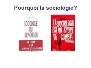 Pourquoi la sociologie mergence La sociologie nat dun