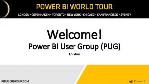 London power bi user group