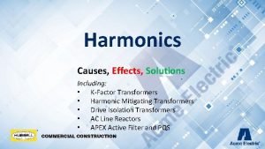 K factor harmonics