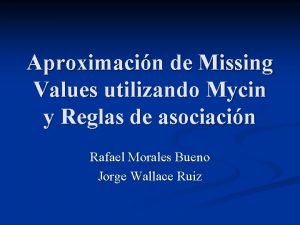 Reglas de aproximacion
