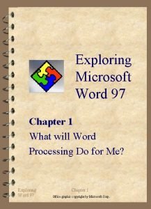 Exploring ms word features