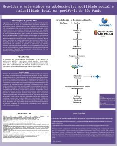 Gravidez e maternidade na adolescncia mobilidade social e