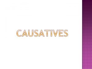 Causative make