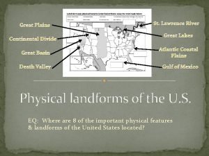 St lawrence continental divide map