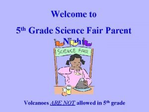 Science fair abstract example