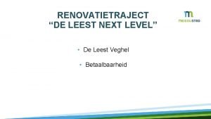 De leest veghel