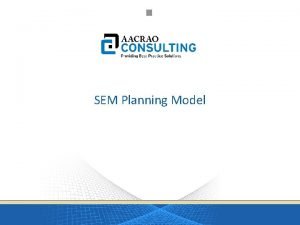 Sem model