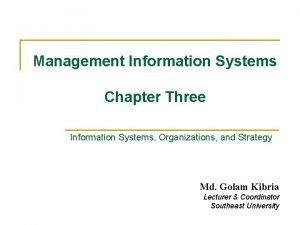 Mis chapter 3