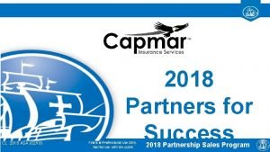 CL 2018 ASA 0218 2018 Partners for Success