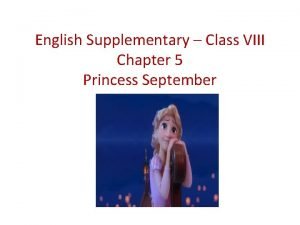 Class 8 chapter 5 english supplementary