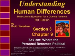Understanding Human Differences Multicultural Education for a Diverse