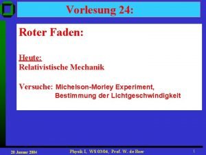 Roter faden physik Roter faden physik