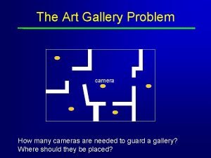 Art gallery theorem