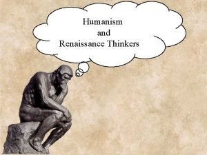 Humanism in the renaissance