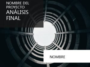 NOMBRE DEL PROYECTO ANLISIS FINAL NOMBRE Rendimiento respecto