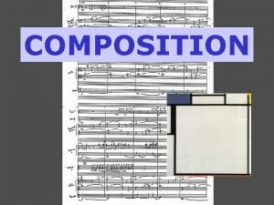 Composition arrangement art