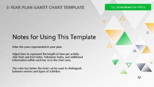 Gantt chart year template