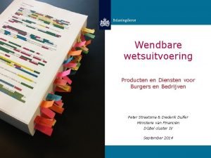 Wendbare wetsuitvoering Producten en Diensten voor Burgers en