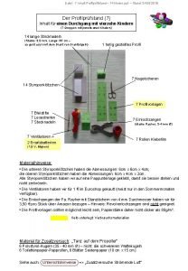 Datei 7 Inhalt Profilprfstand 14 Kinder ppt Stand