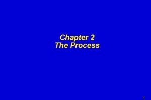 Chapter 2 The Process 1 Software Engineering Defined