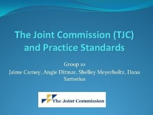 Jcaho standards