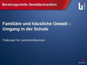 Beratungsstelle Gewaltprvention Familire und husliche Gewalt Umgang in