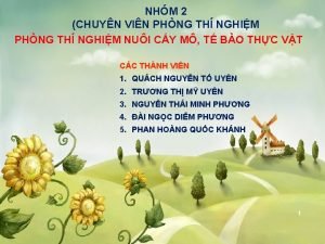 NHM 2 CHUYN VIN PHNG TH NGHIM NUI