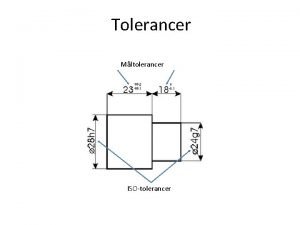 Geometriske tolerancer