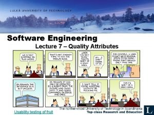 User testing software engineering